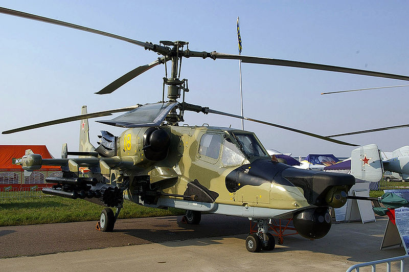 800px Kamov Ka 50 in Moscow Tổng quan trực thăng Kamov Ka 50